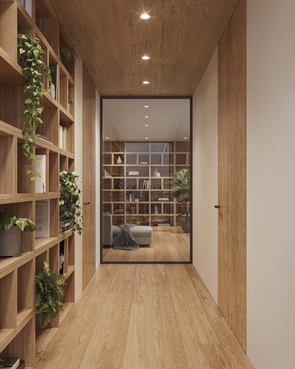 ONDA ET QUADRO : boiseries et portes filomuro en bois massif – Image 10