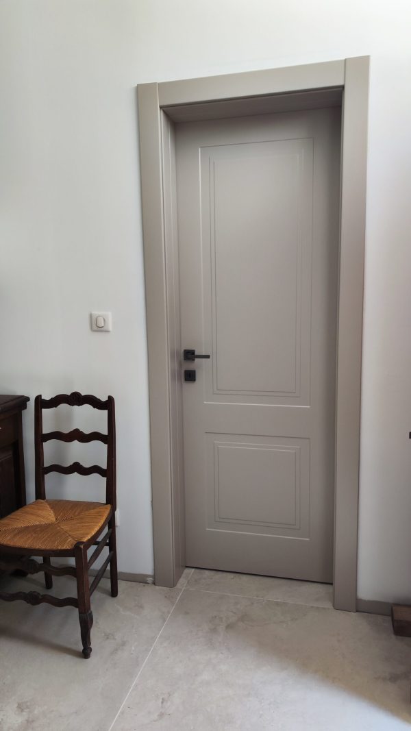 Portes laquées tourterelle Fin de Chantier – Image 3