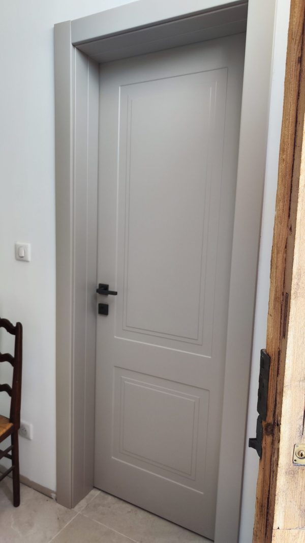 Portes laquées tourterelle Fin de Chantier – Image 2